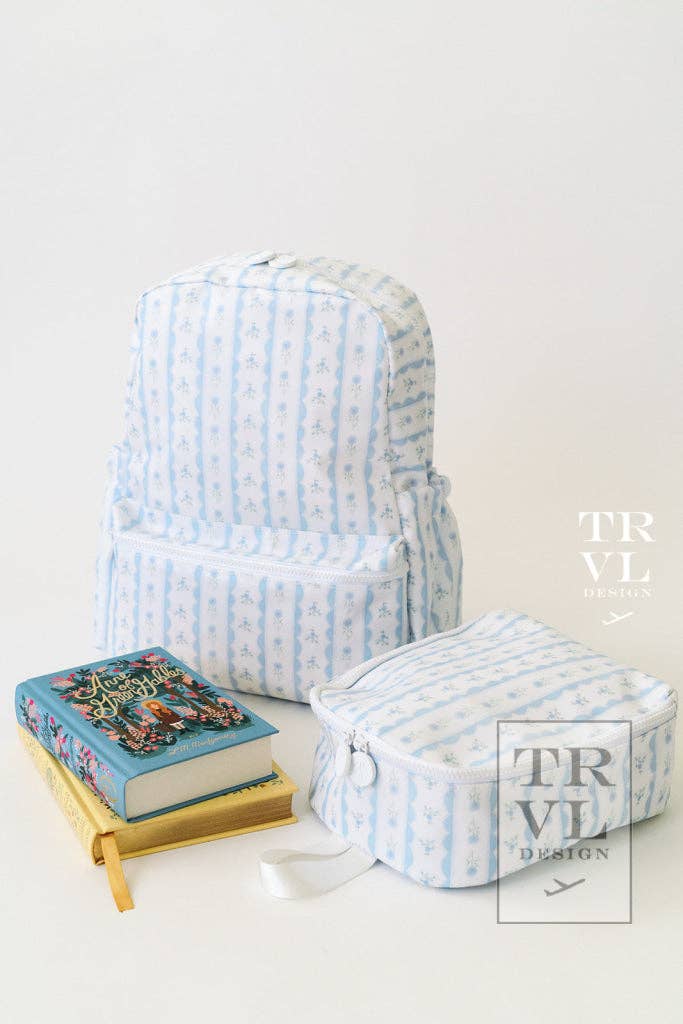 Backpacker - Backpack Ribbon Floral Blue