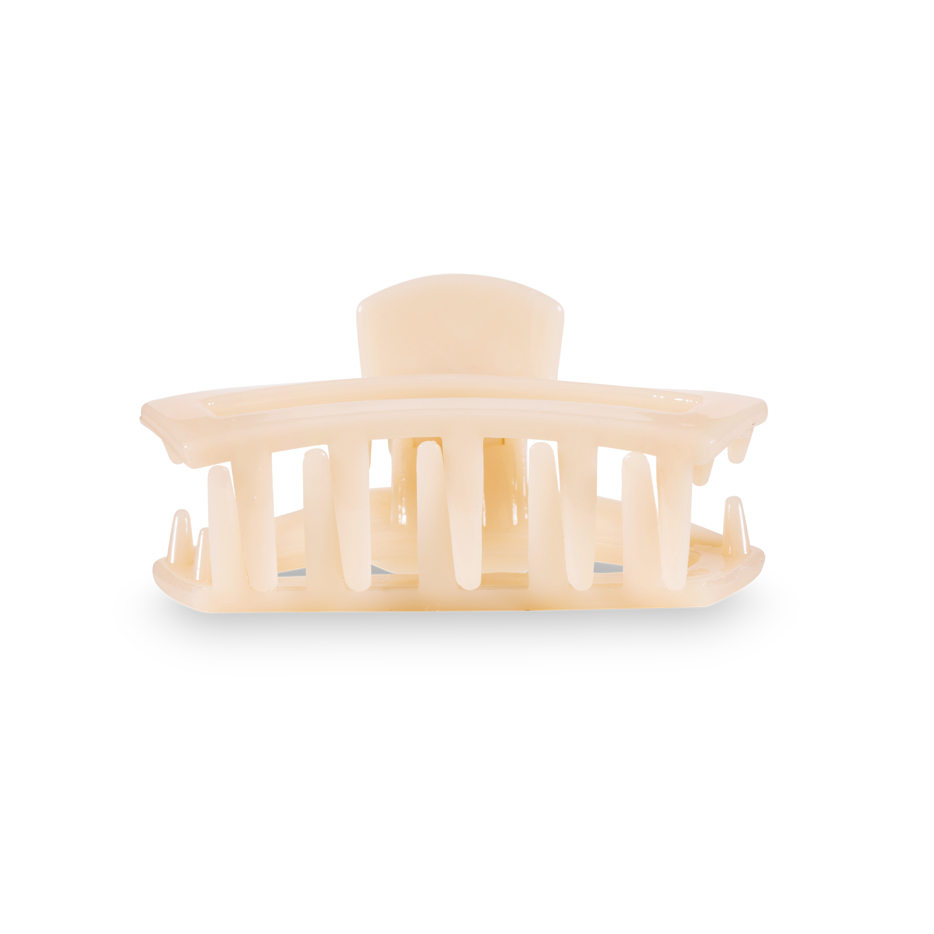 Open Hair Clip | Tiny | Almond Beige