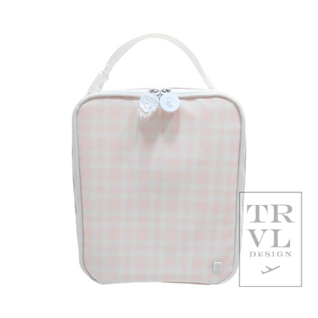 Lunch Box Insulated Lunch Bag - Pimlico Plaid Pink