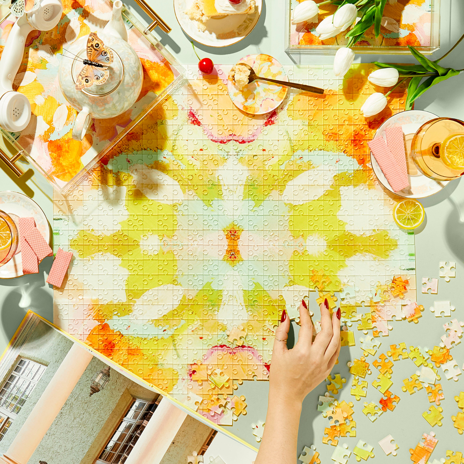 Marigold Acrylic Puzzle