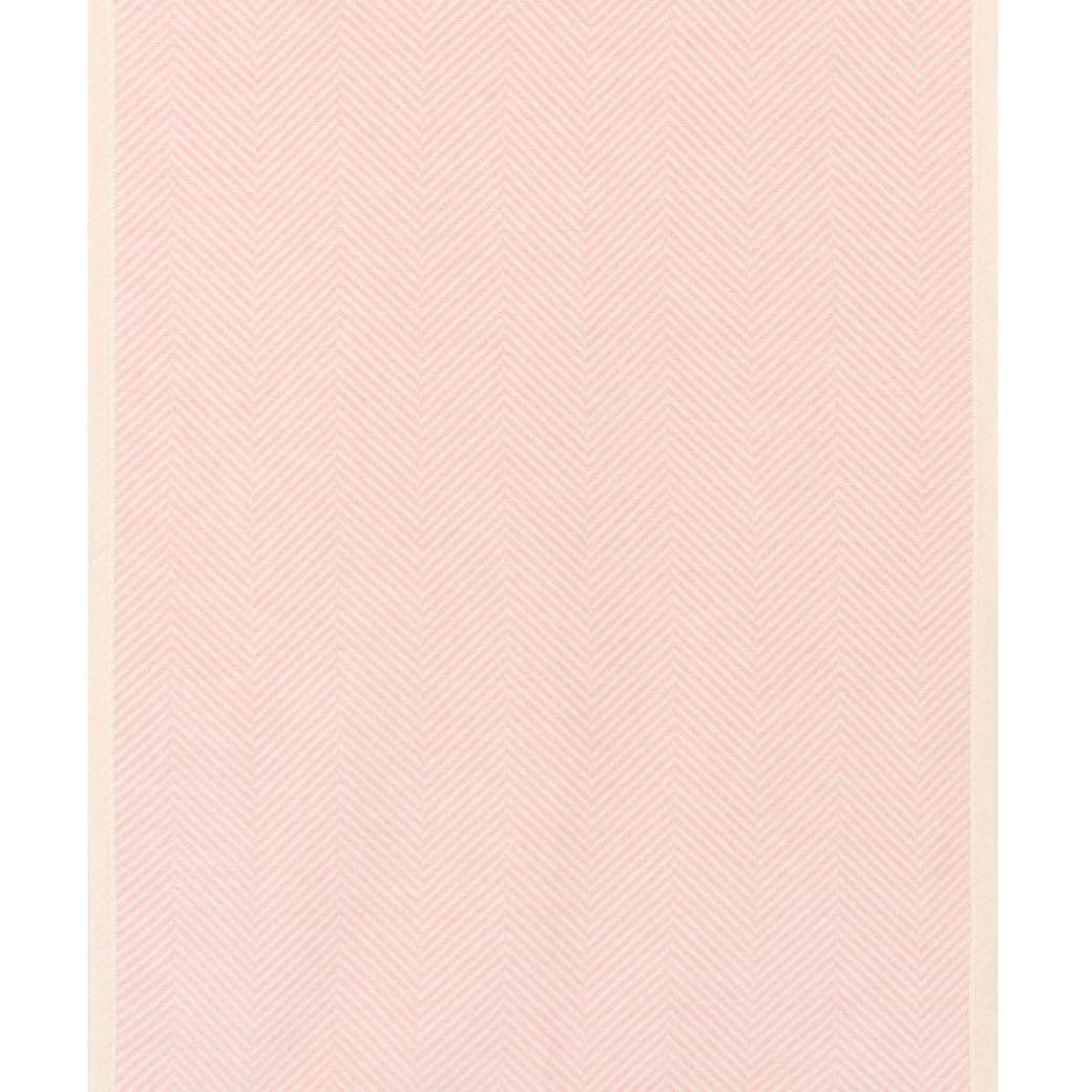 Harborview Herringbone Ballet Pink Mini Blanket