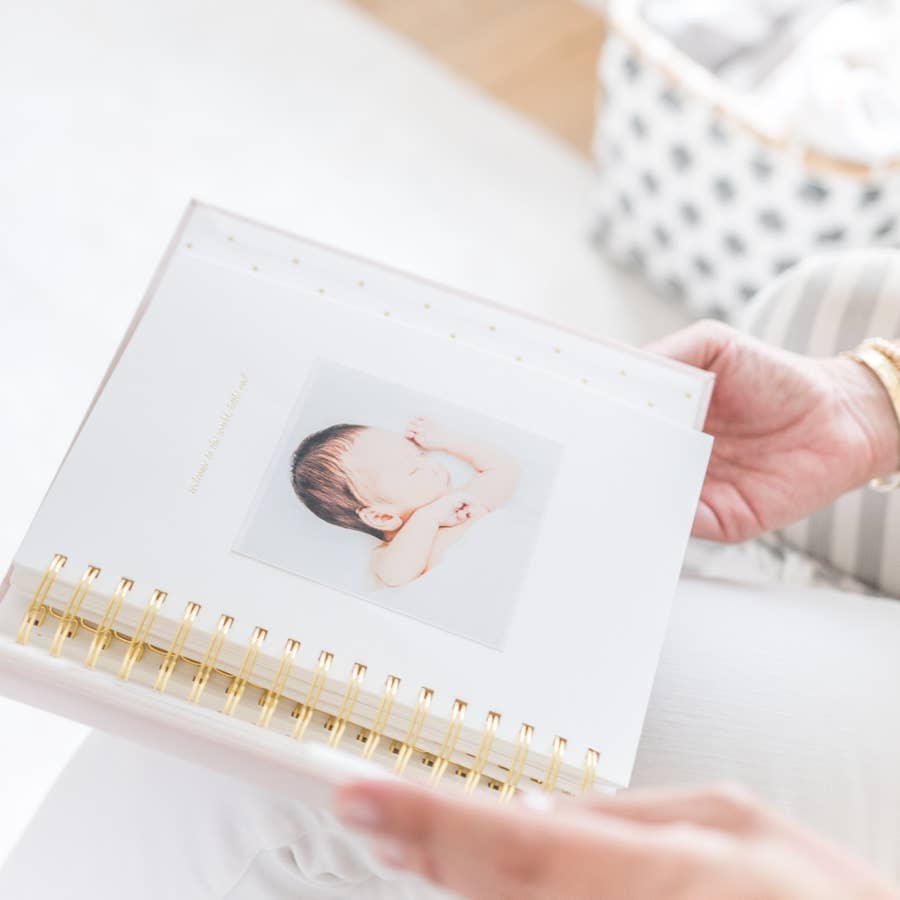 Baby Book - Chambray