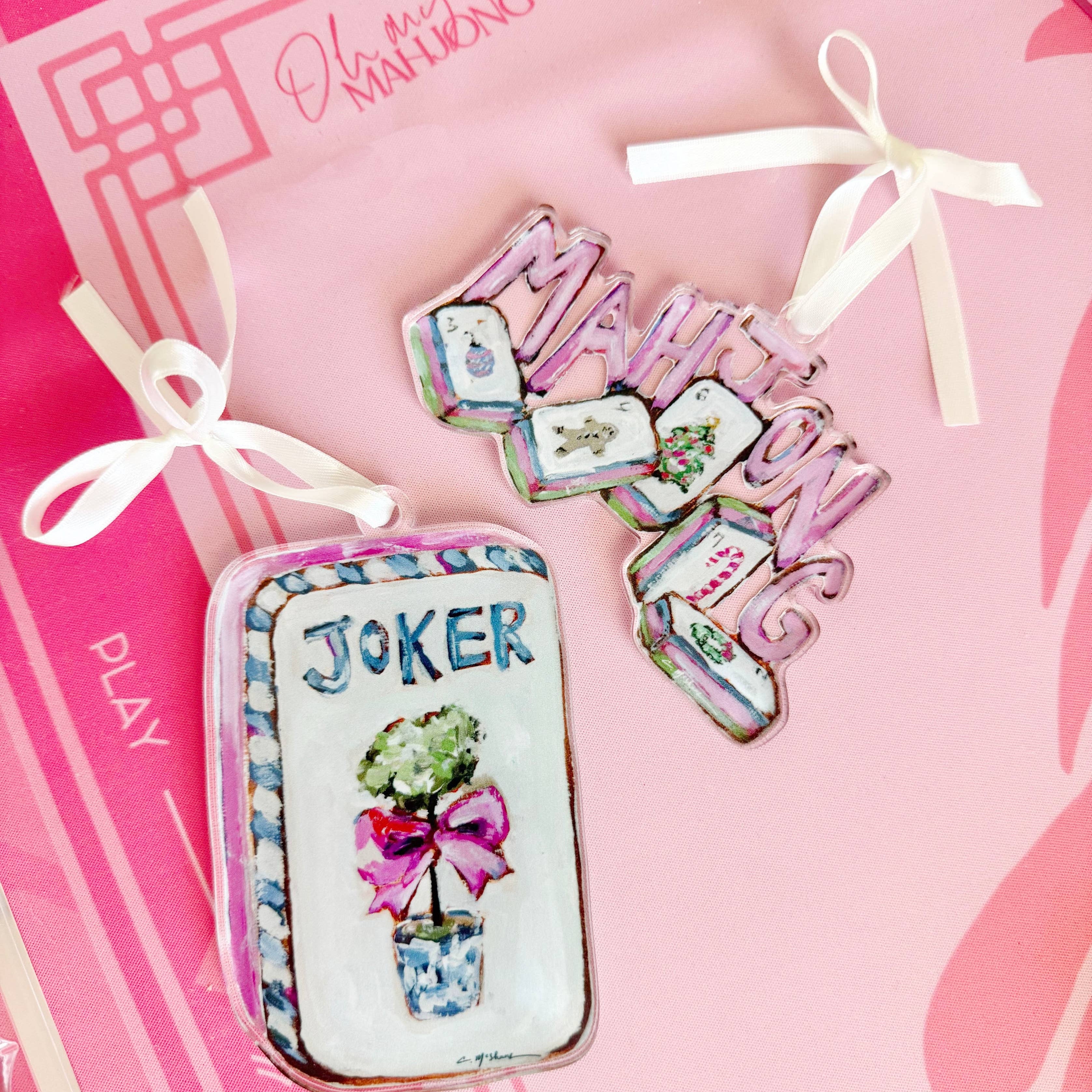 "Mahjong Chic" ornament