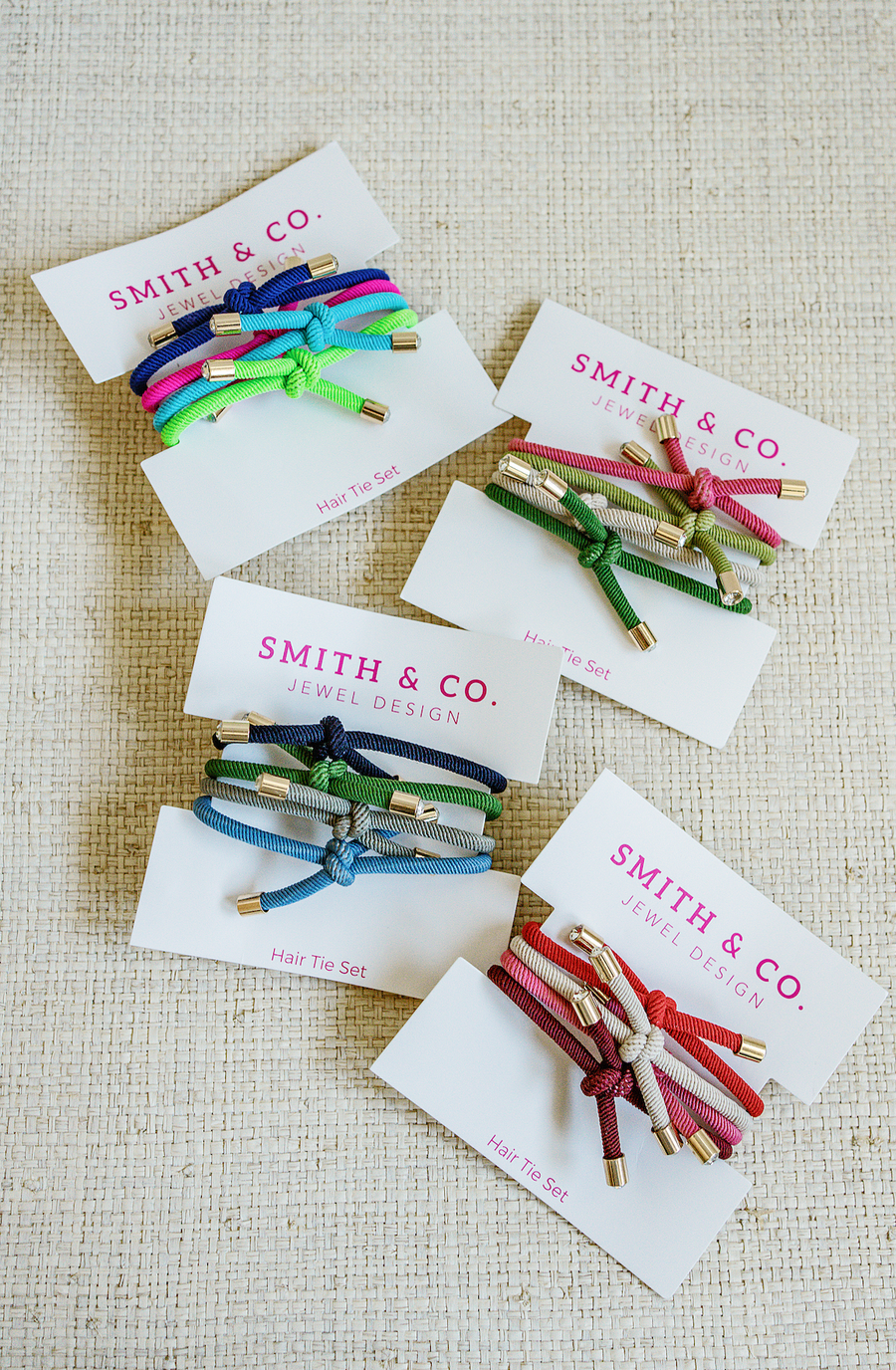 Original Smith & Co. Hair Tie Set - Preppy