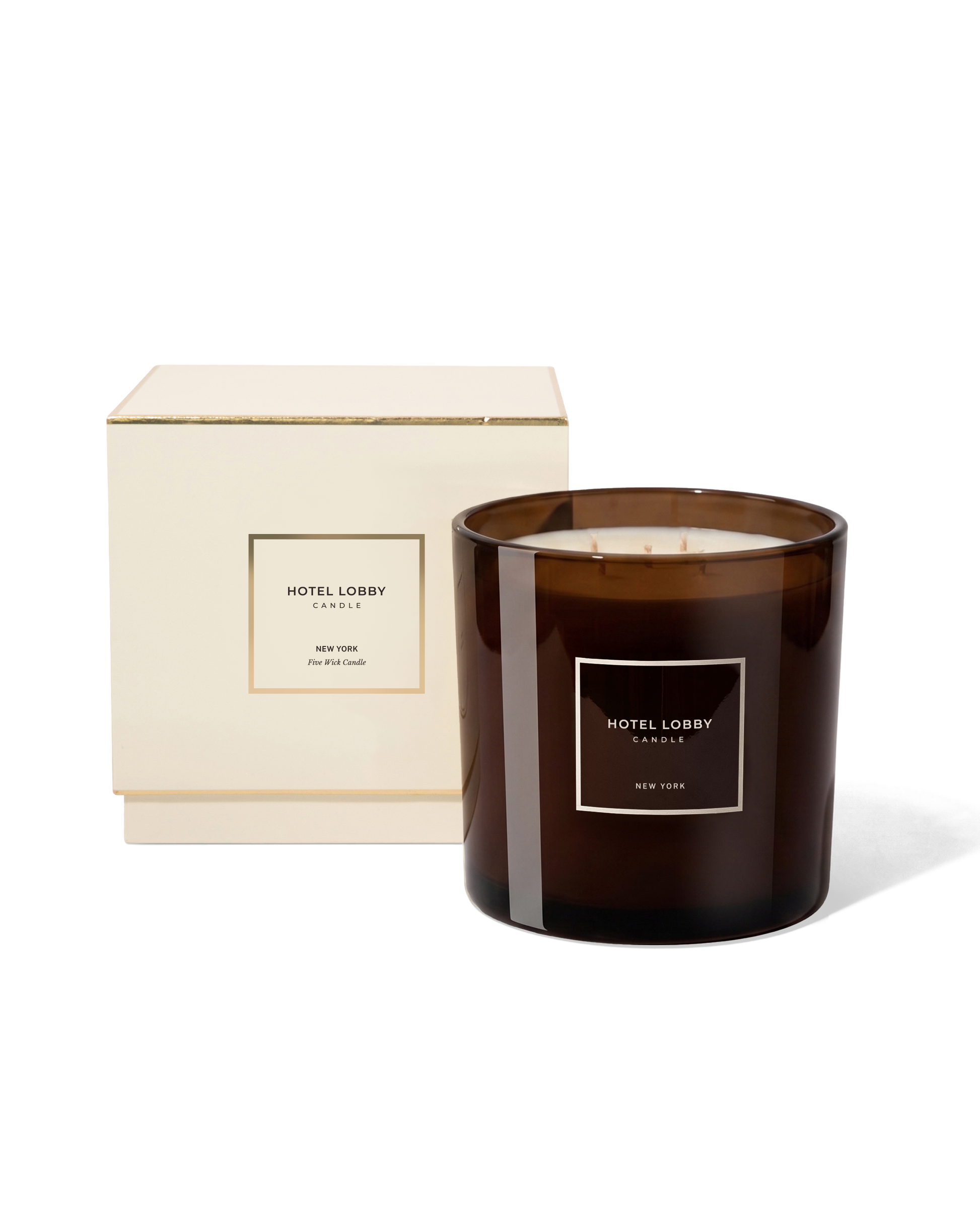 New York - Luxury Five Wick Soy Candle - 55 oz