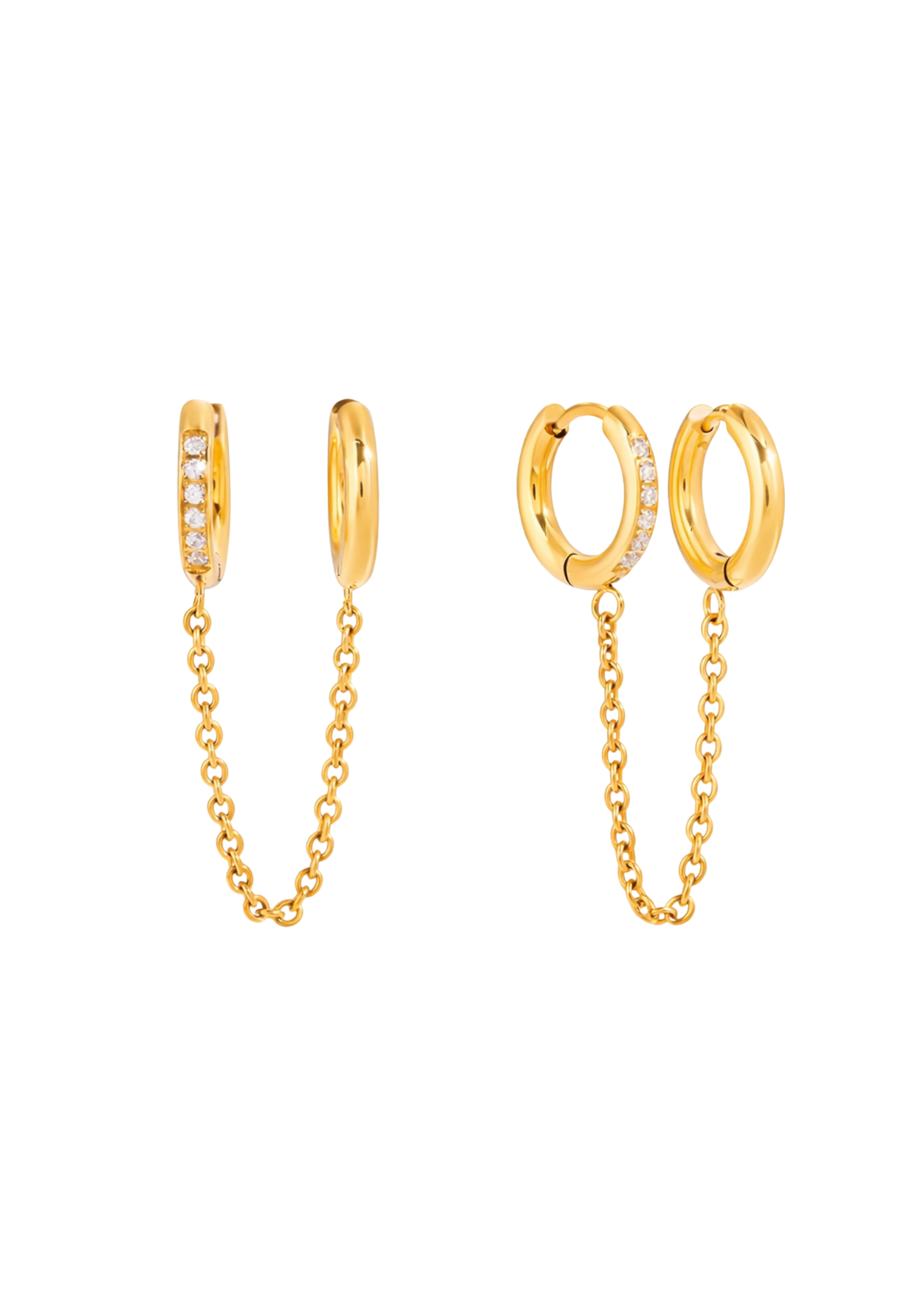 Estella Huggie Hoops