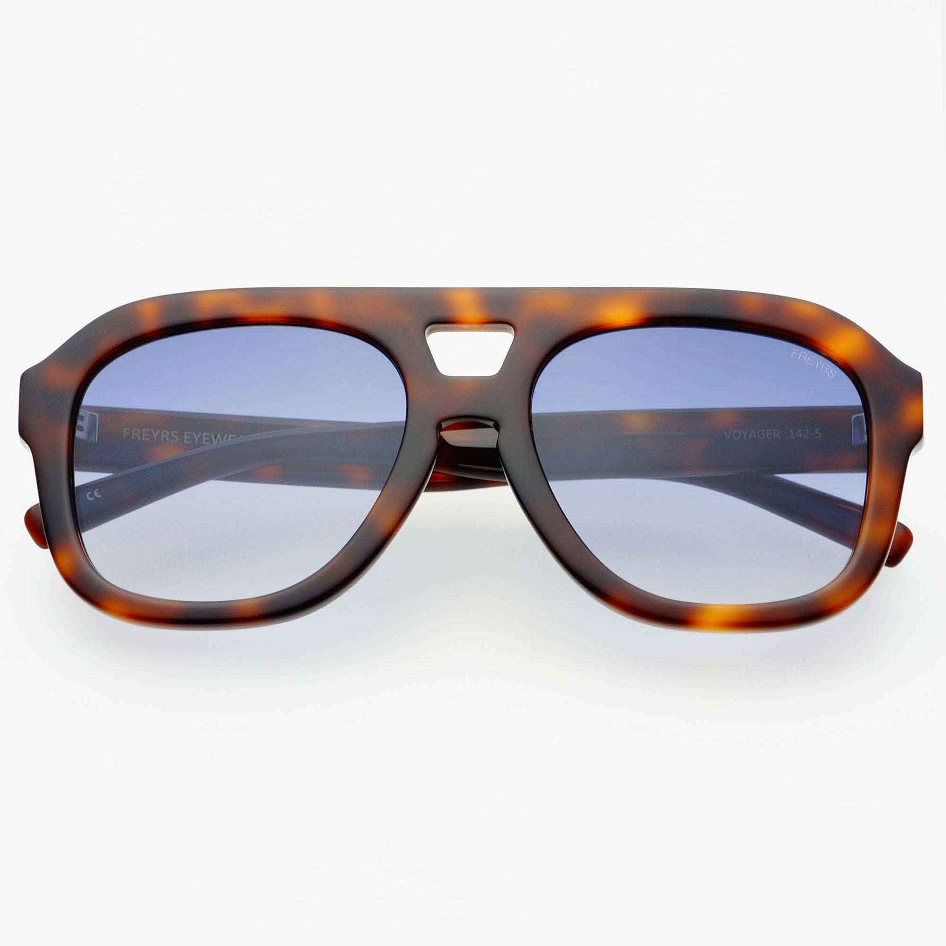 Voyager Acetate Oversized Aviator Sunglasses