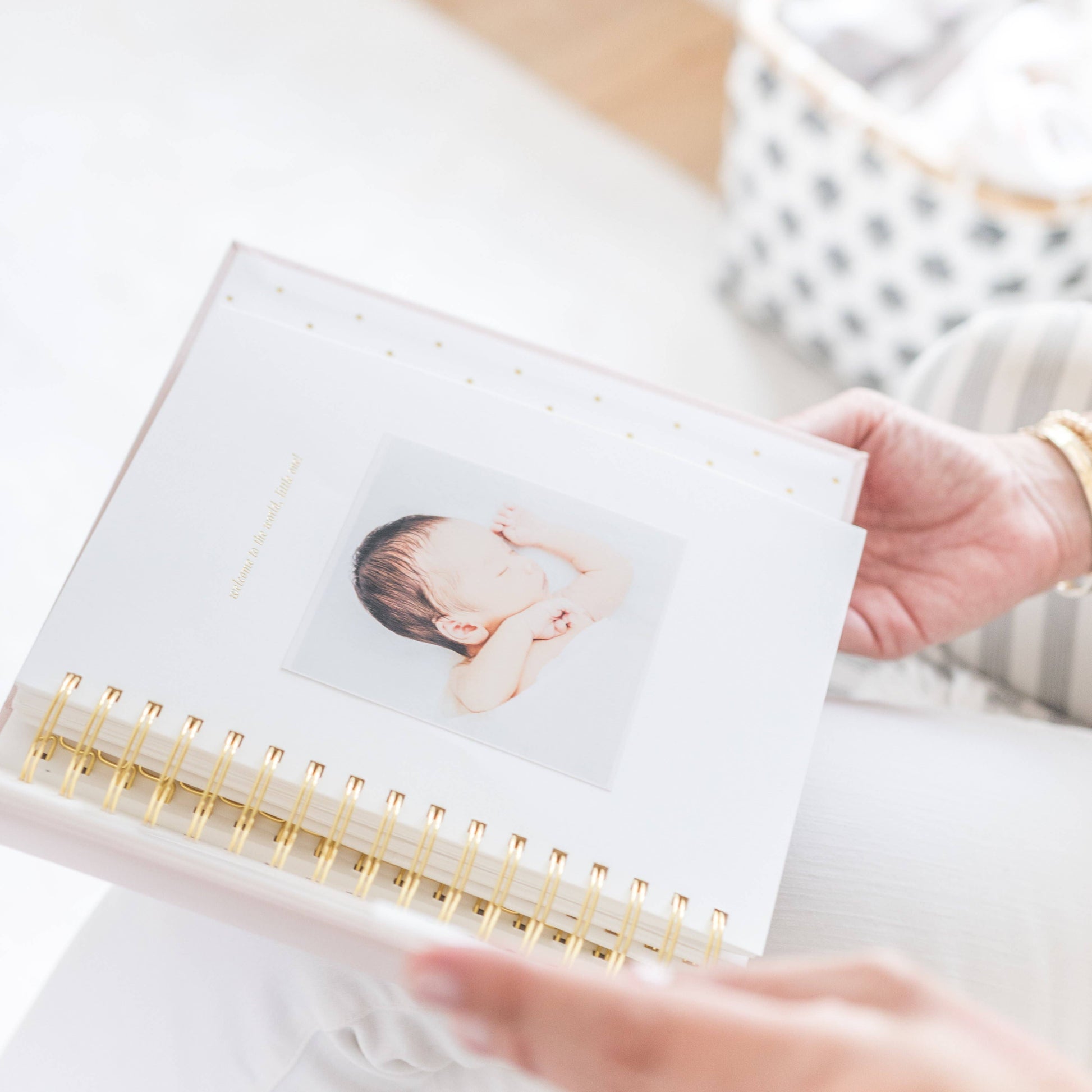 Baby Book - Pale Pink