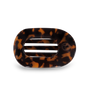 Round Flat Hair Clip | Small | Tortoise