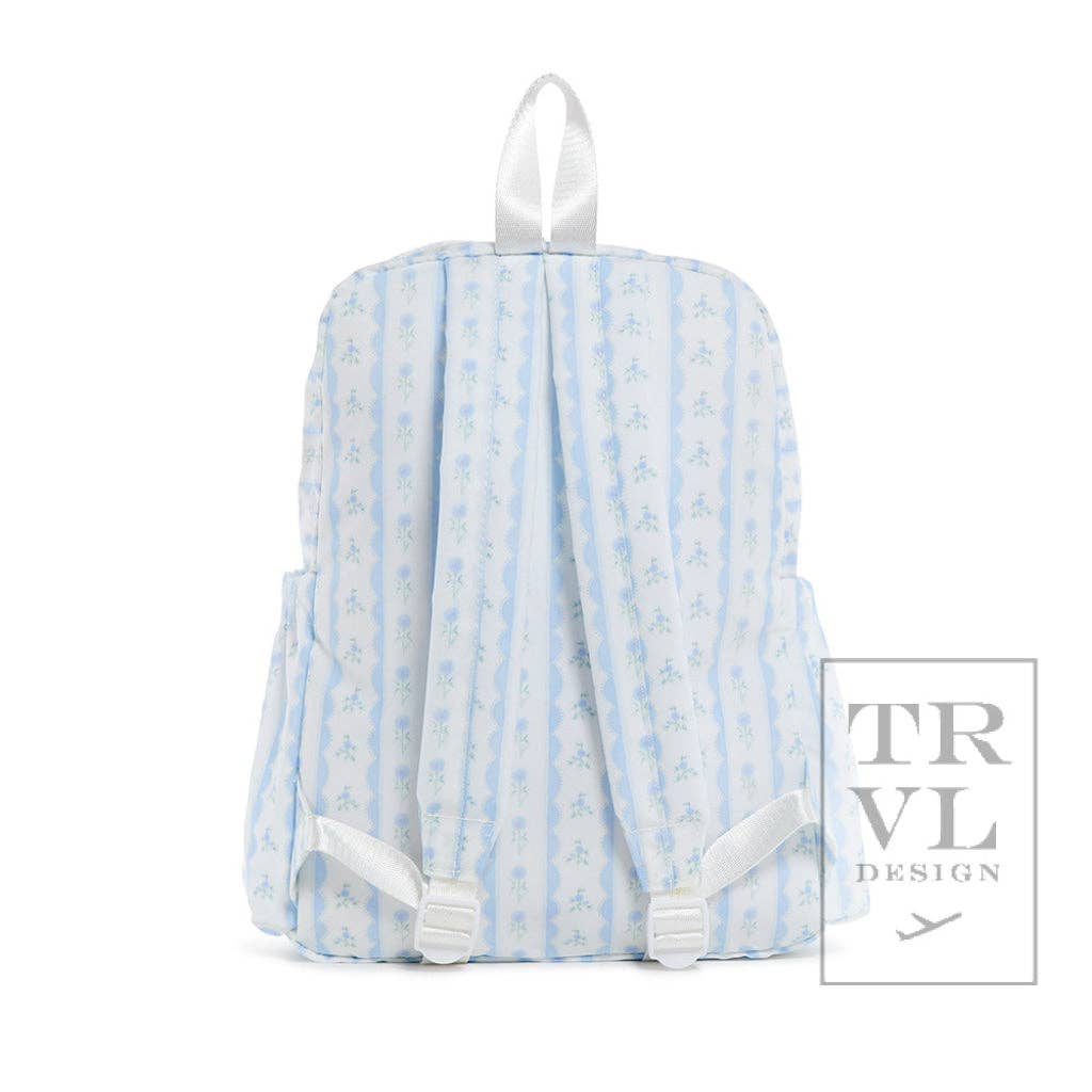 Backpacker - Backpack Ribbon Floral Blue