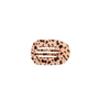 Blonde Tortoise | Tiny | Flat Round Hair Clip