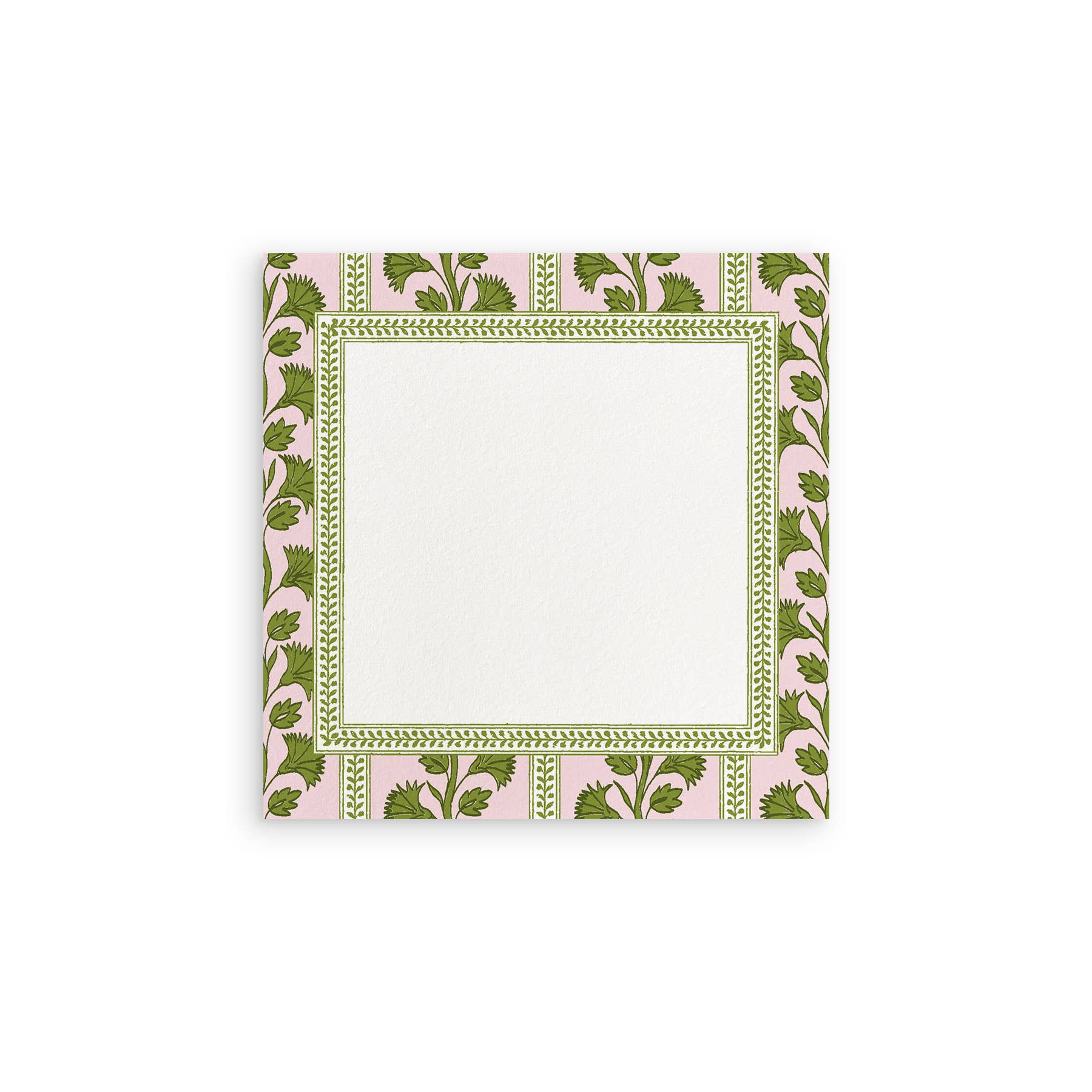 Pink Palms Block Notepad for Everyday Use 