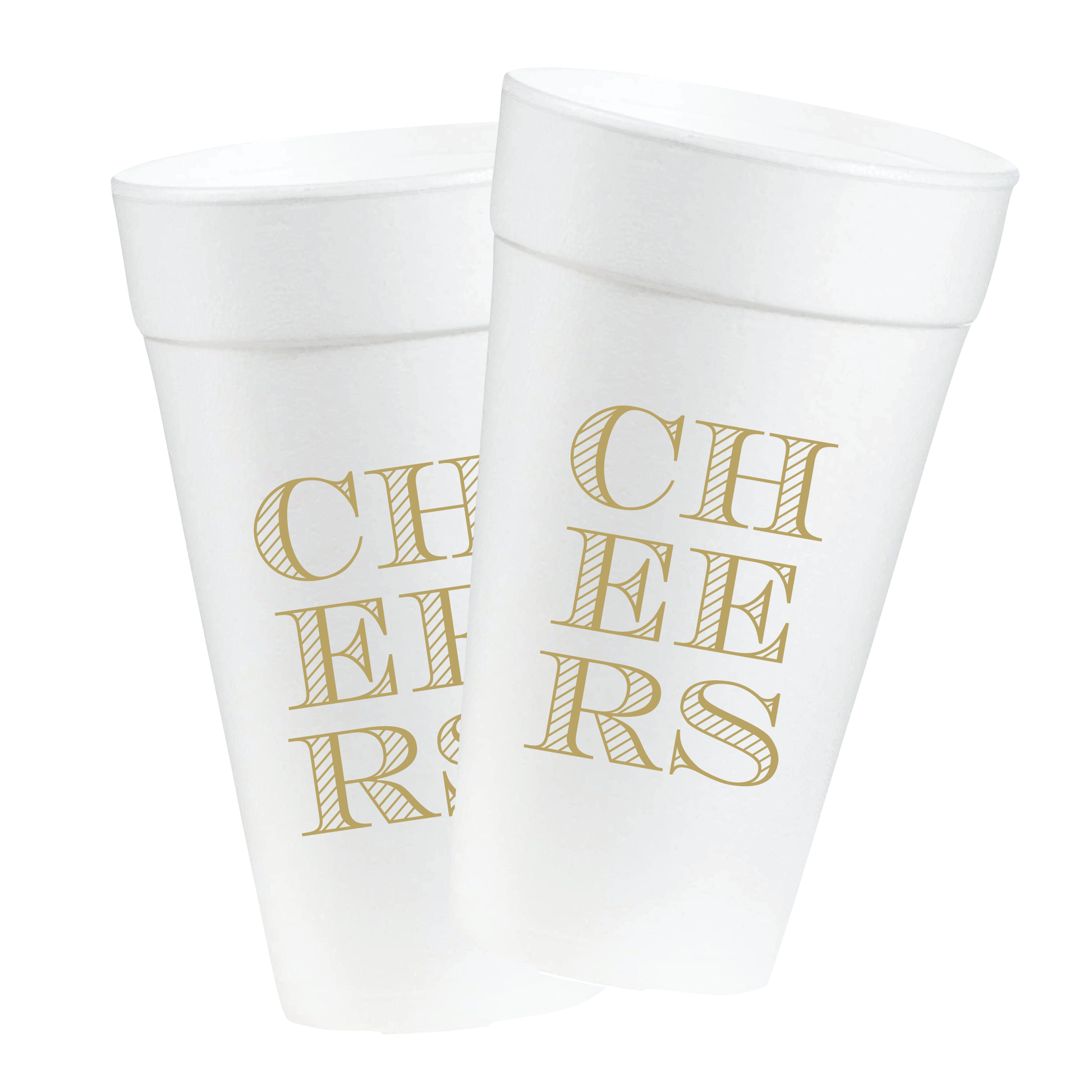 Cheers Cup Sleeve - Gold