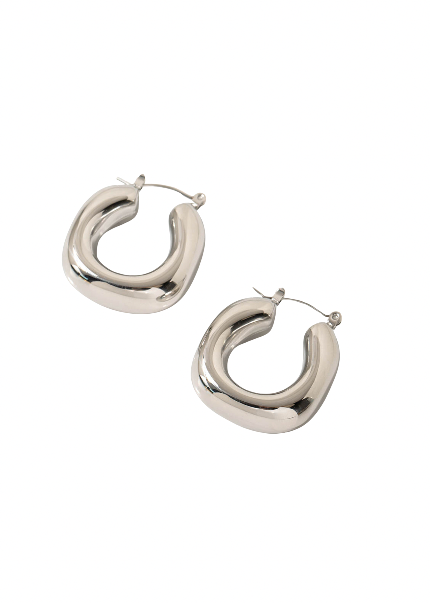 Blair Hoops Silver
