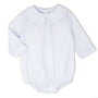 Boys Long Sleeve Peter Pan Collar Bodysuit