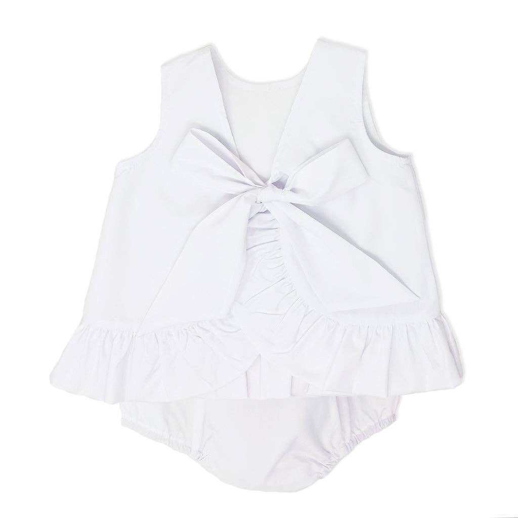 White Swing Top & Bloomers