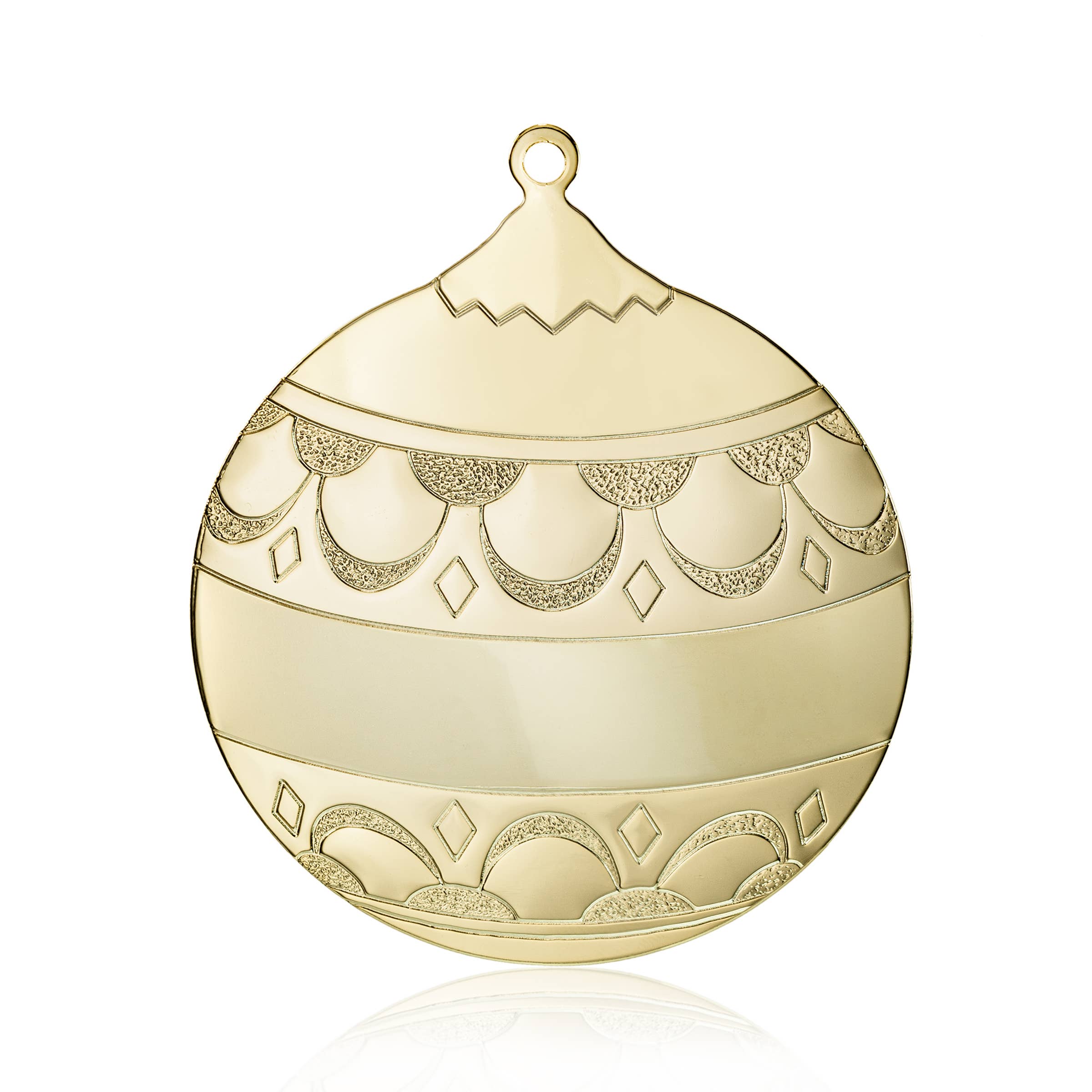 Gold Ball Ornament