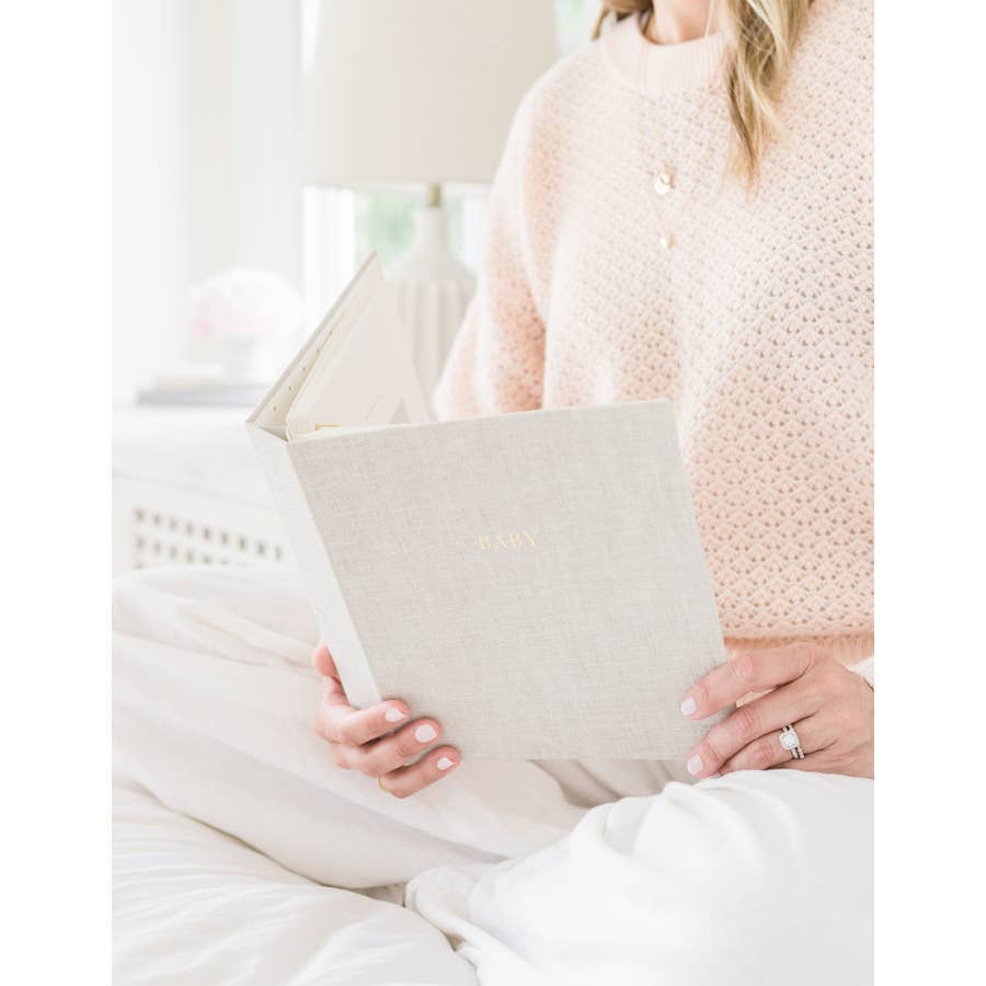 Baby Book - Chambray