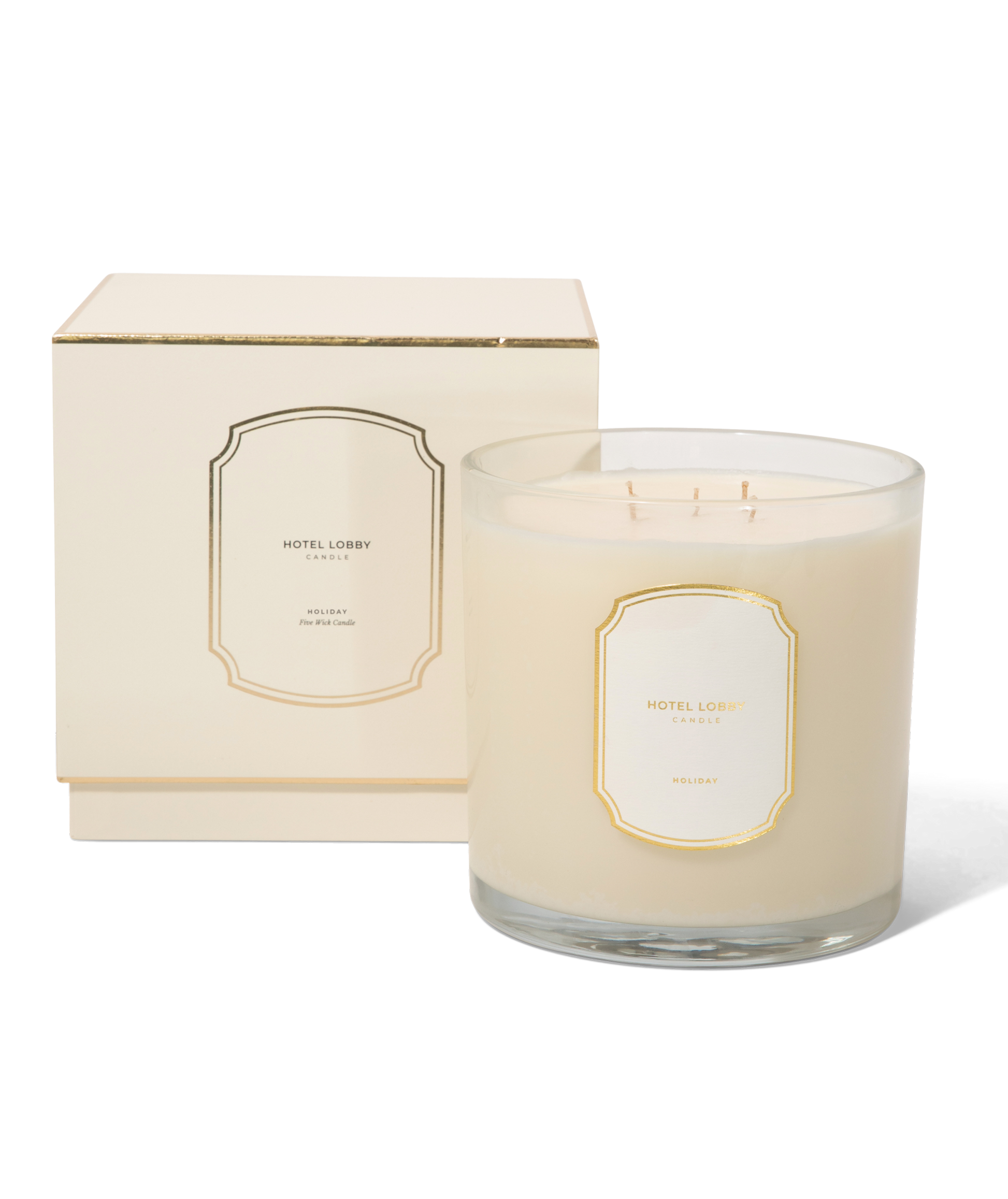 Holiday - Luxury Five Wick Soy Candle - 54 oz