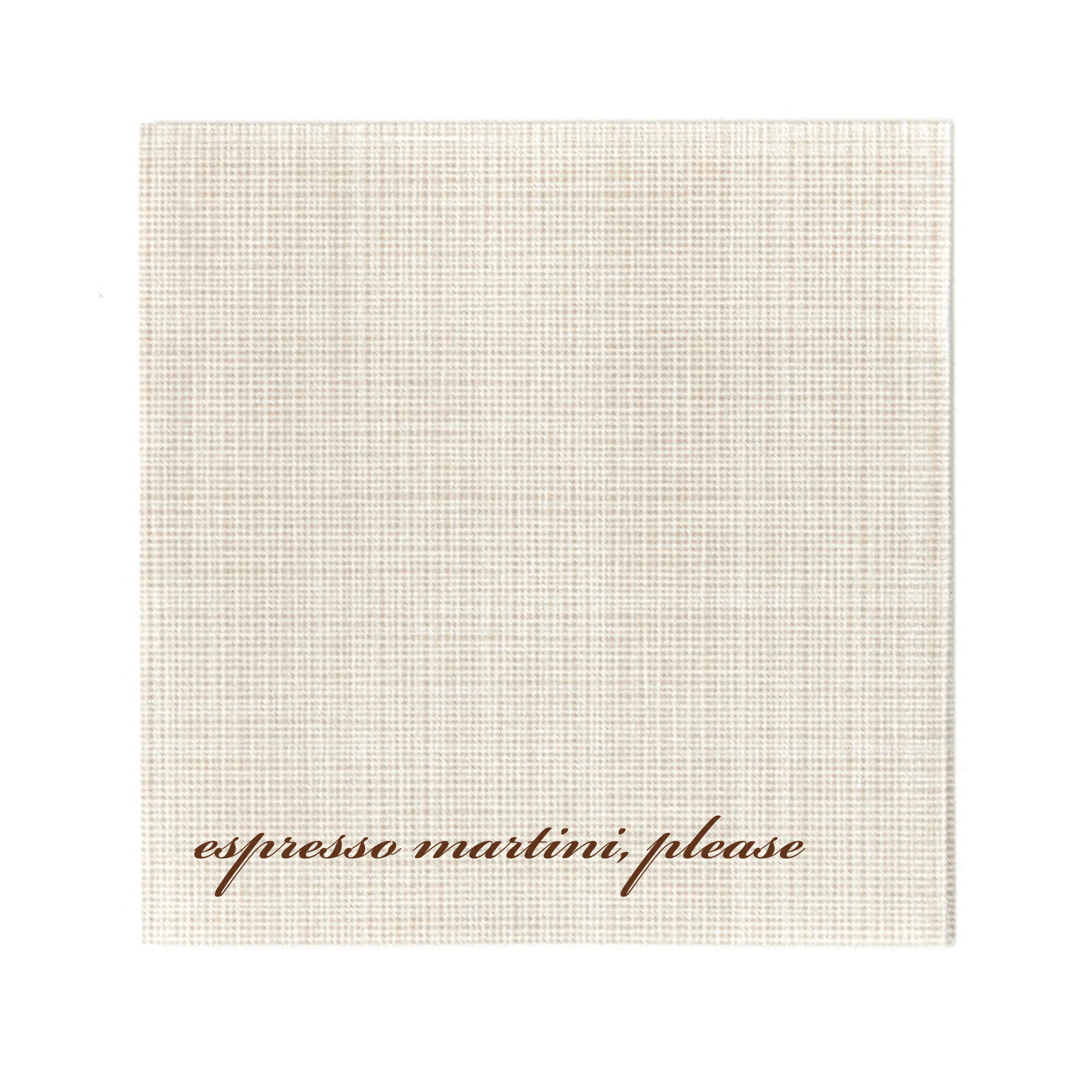 Espresso Martini, Please Napkin Set