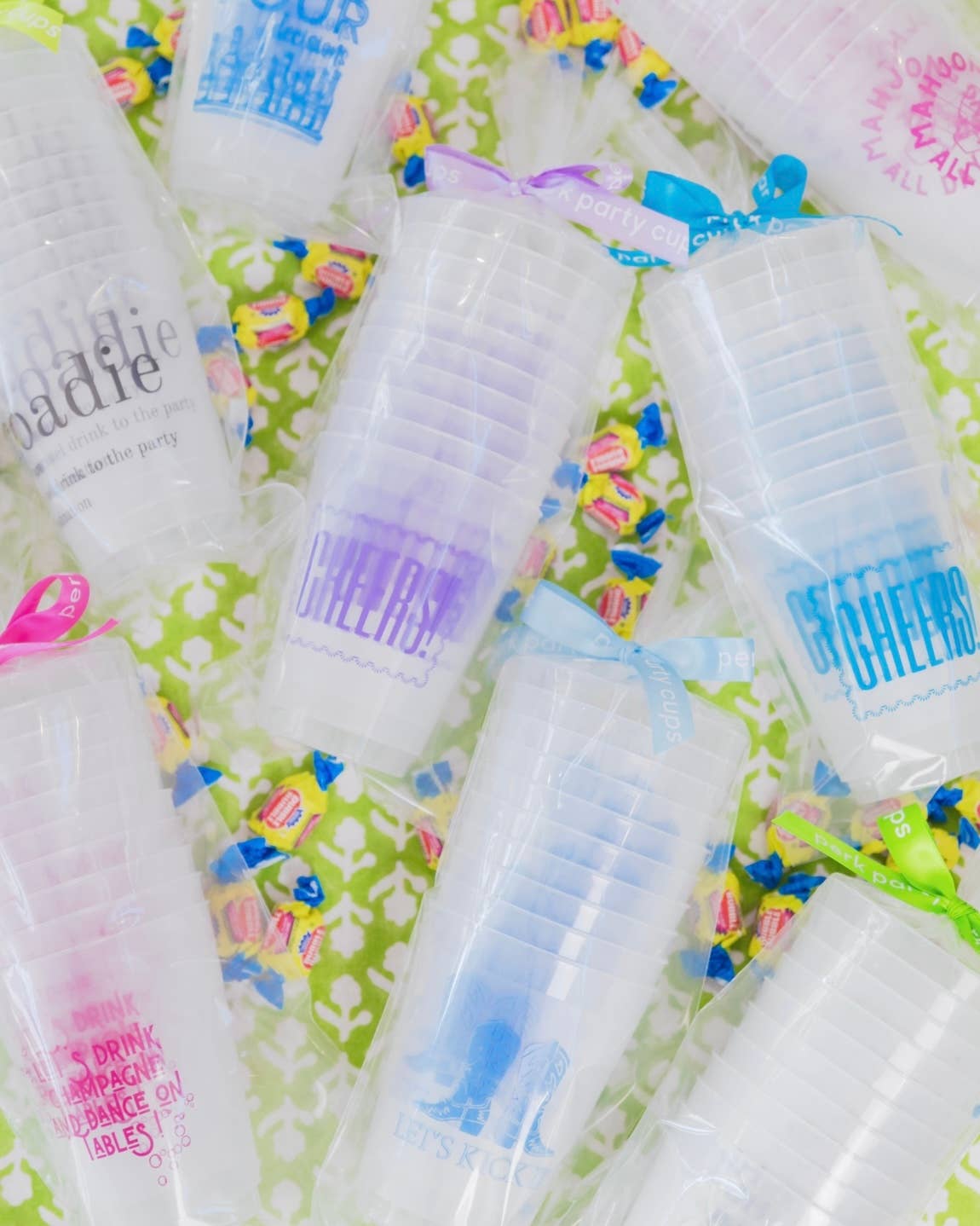 Cheers Lavender Reusable Frost Flex Cups