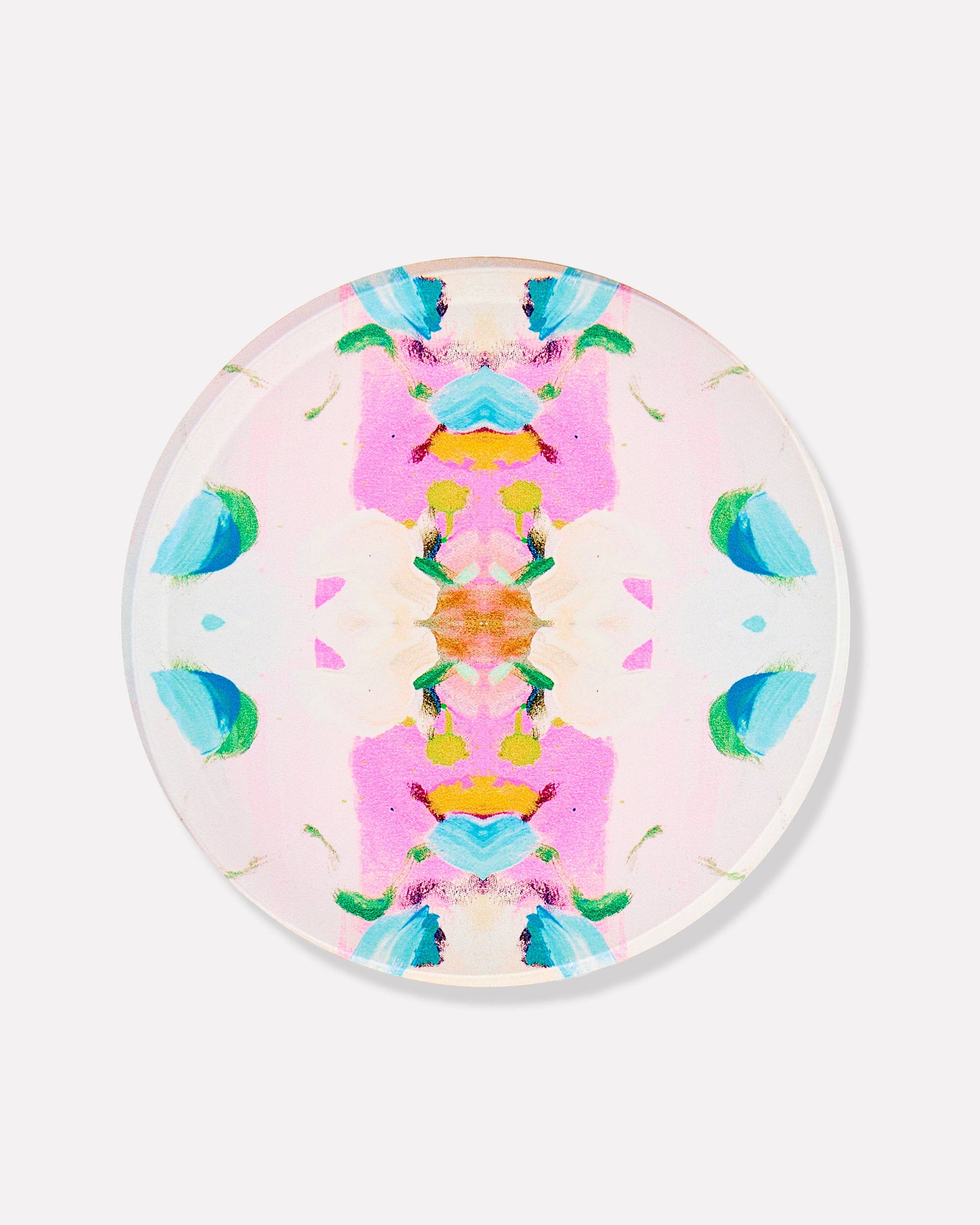 Monets Garden Pink Coaster | Laura Park Designs x Tart