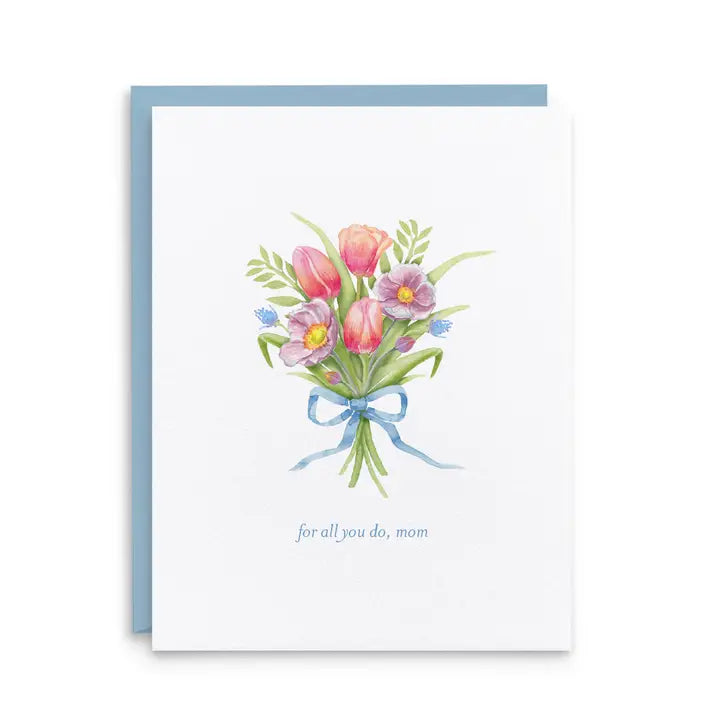 Bouquet For Mom Mother's Day Greeting Card