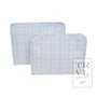 Roadie Medium - Pimlico Plaid Blue Zip Pouch