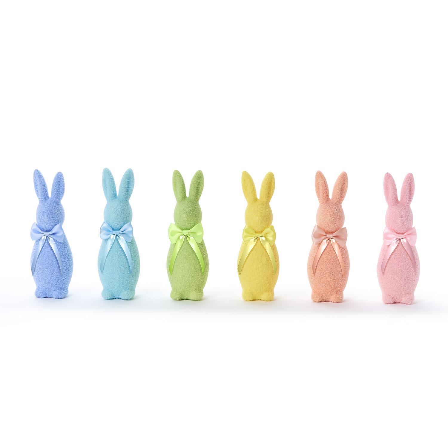 Flocked Bunny Small