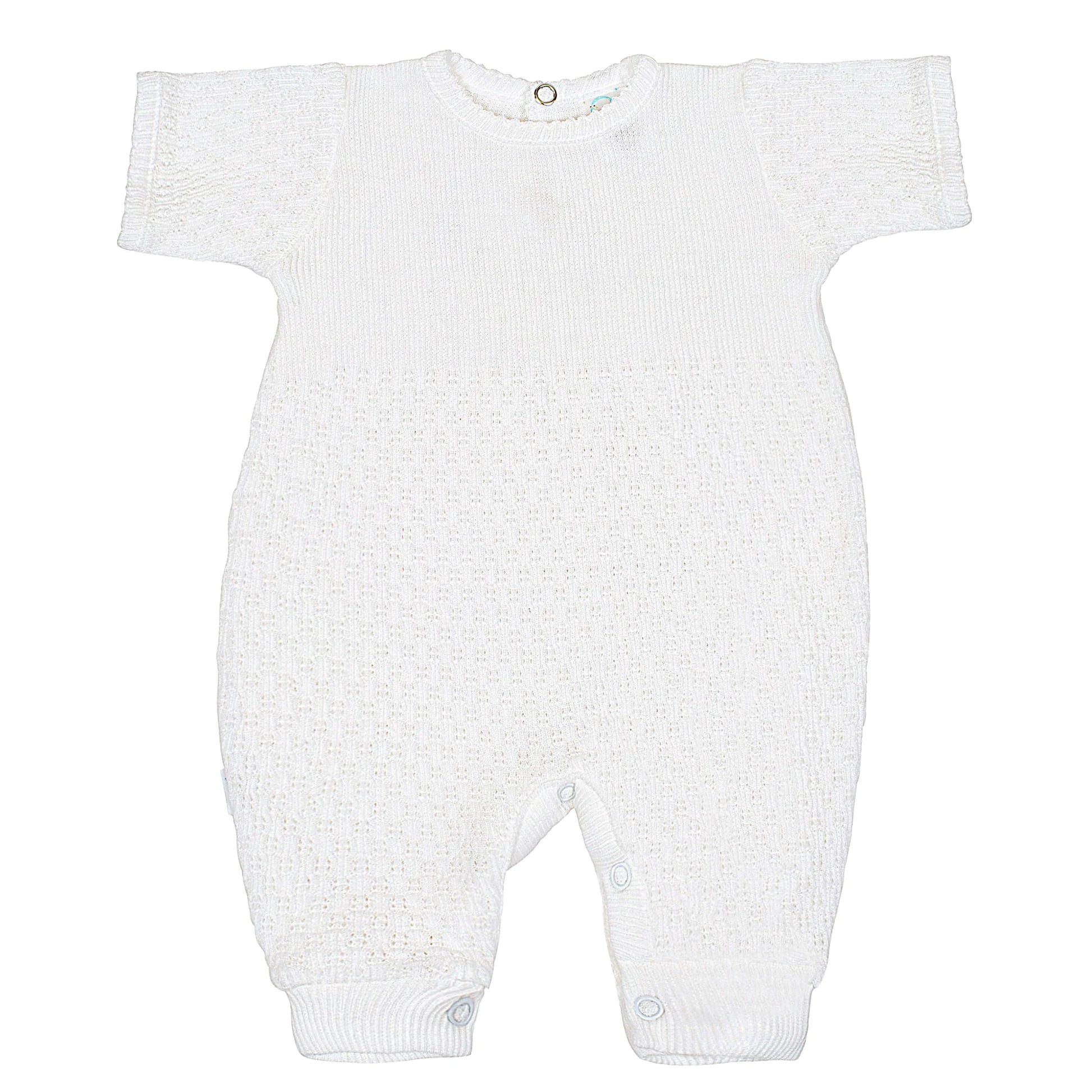 Paty Knit Romper Short Sleeve