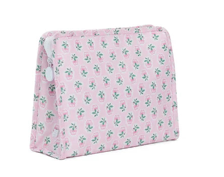 Roadie Medium Zip Pouch - Petite Fleur Pink