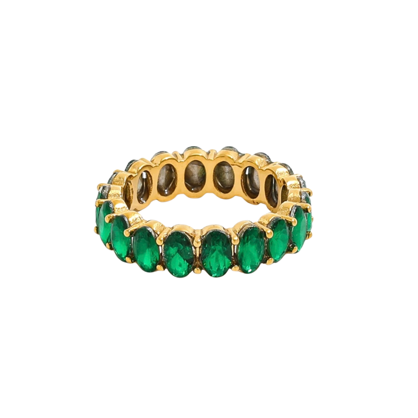 Green Monroe Ring