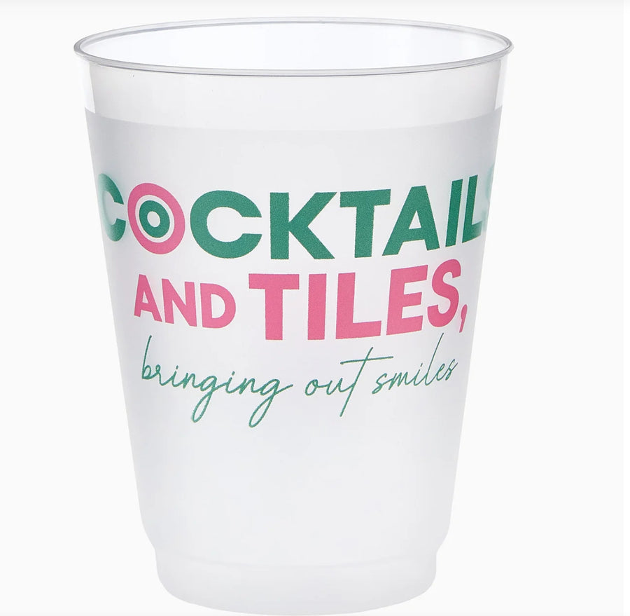 Tiles and Smiles Cups