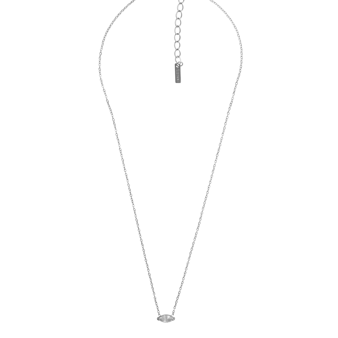 Evie Silver Necklace