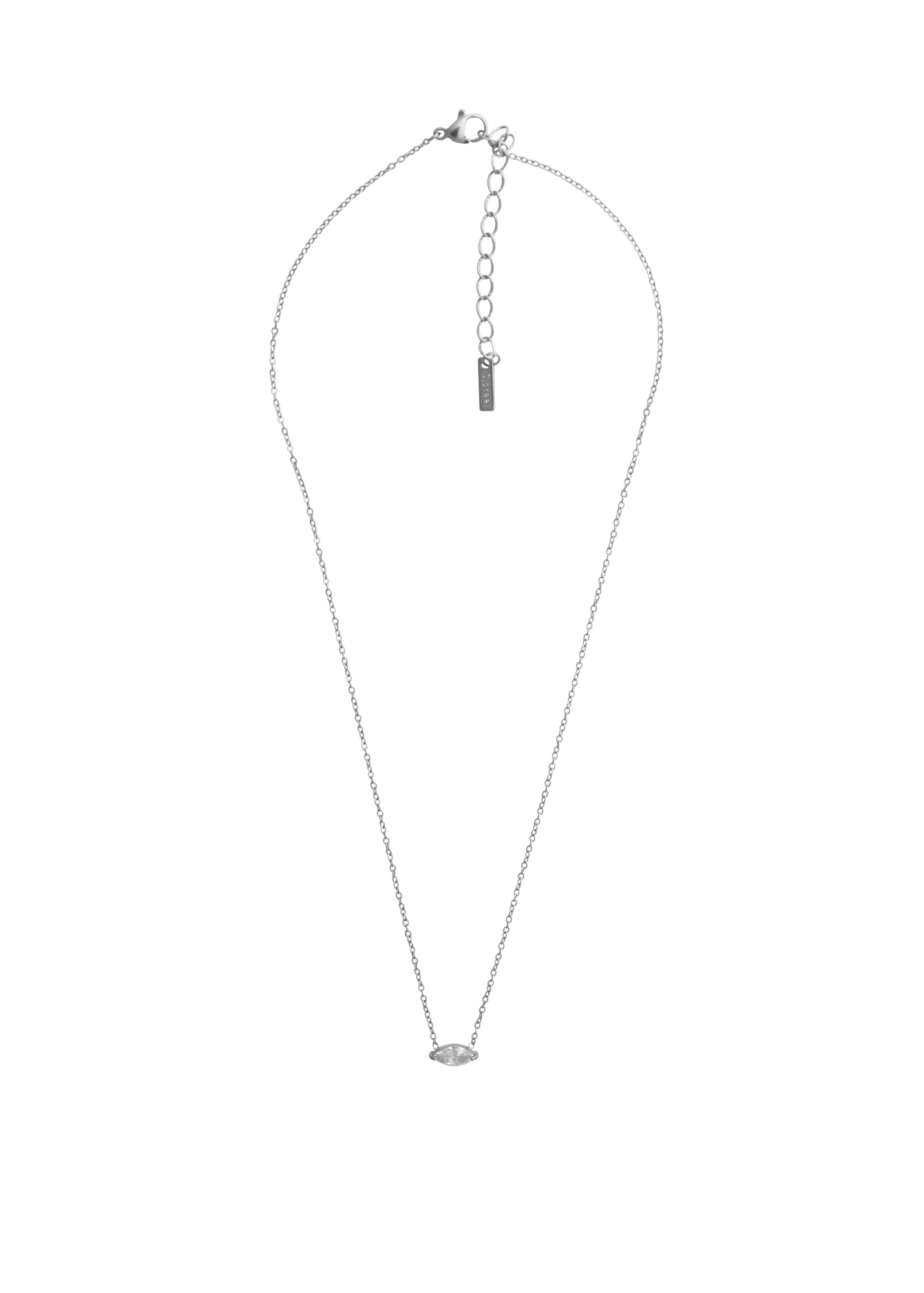 Evie Silver Necklace
