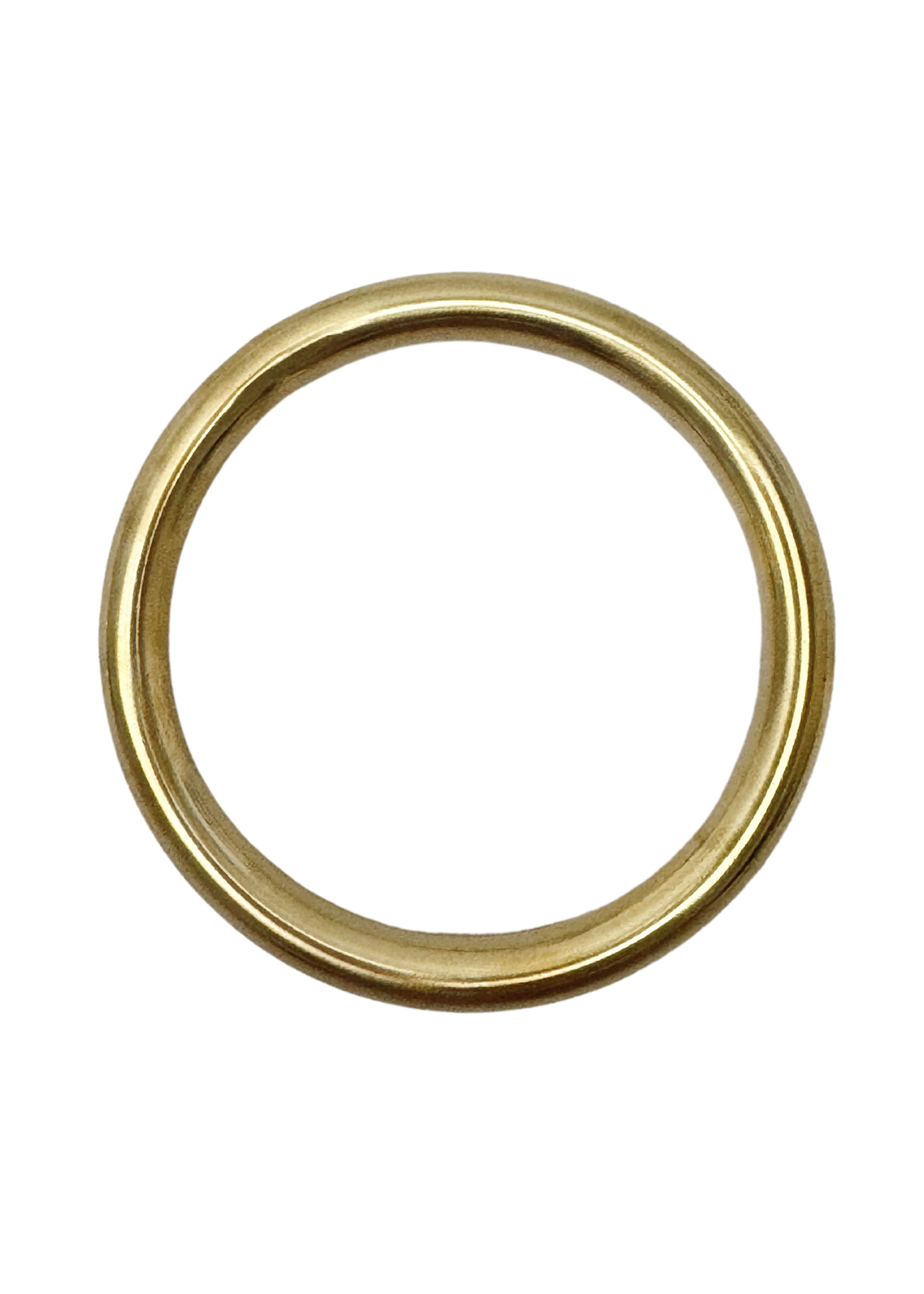 Ashley Matte Gold Bangle Bracelet