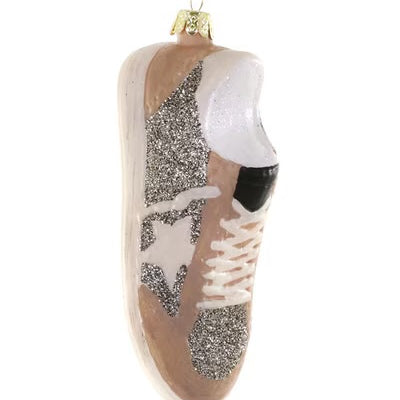 LUXE STAR SNEAKER-SILVER ORNAMENT