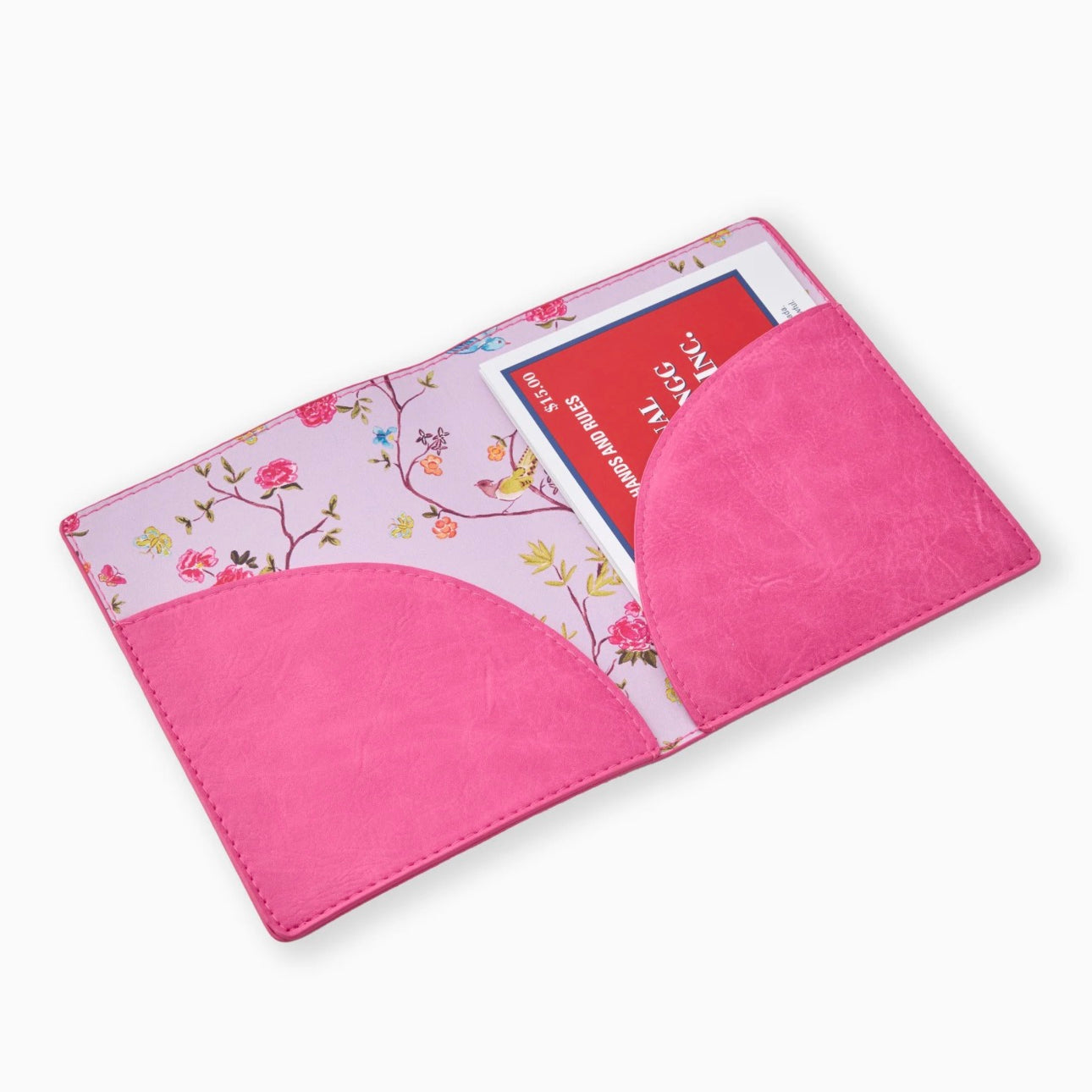 Hot Pink Mahjong Card Folio