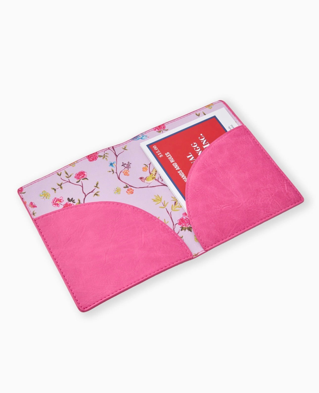 Hot Pink Mahjong Card Folio
