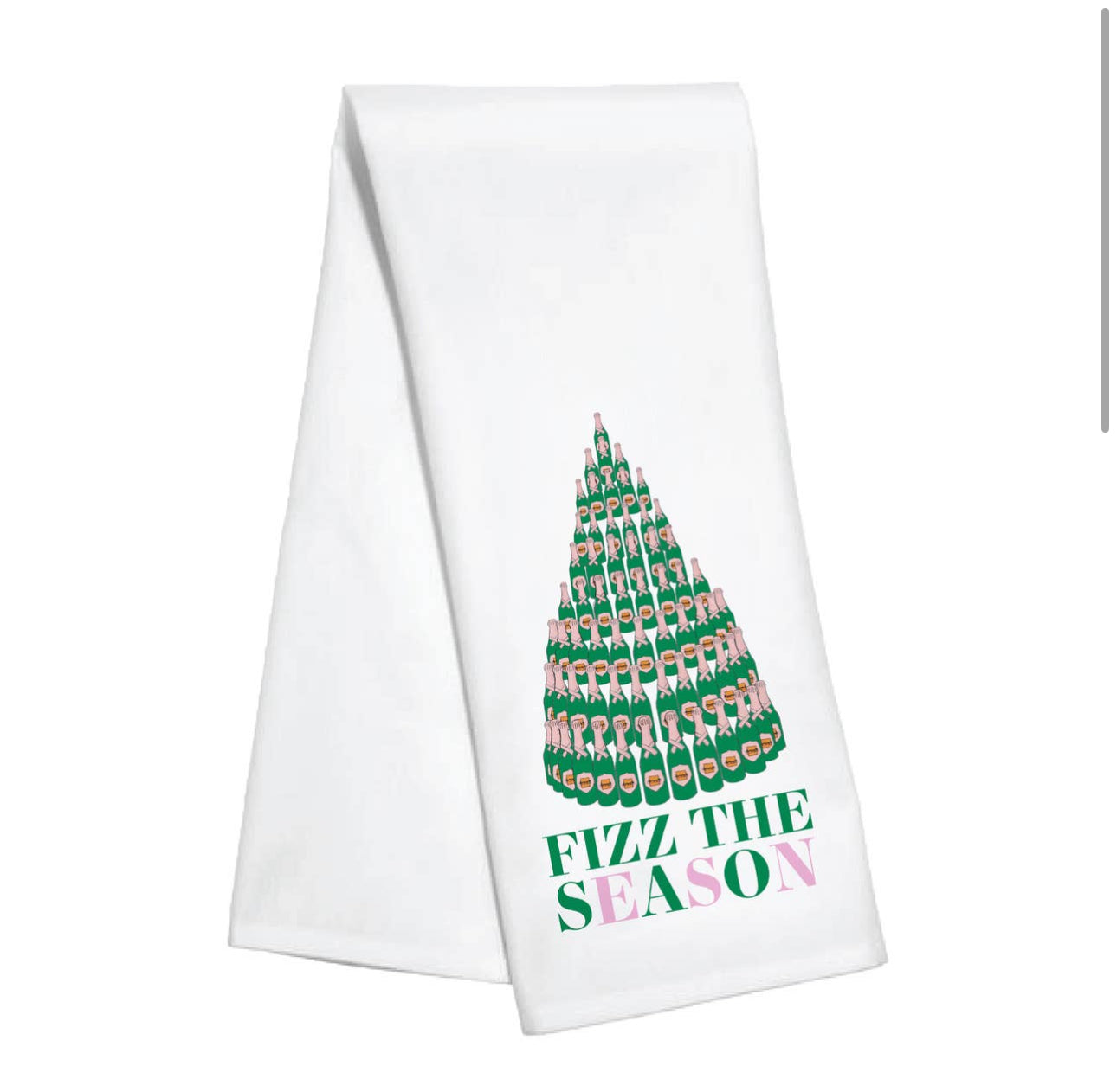 Fizz the Season Kitchen Towel