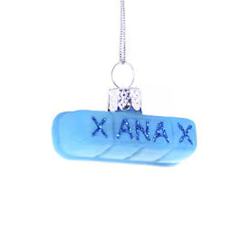 Xanax Ornament