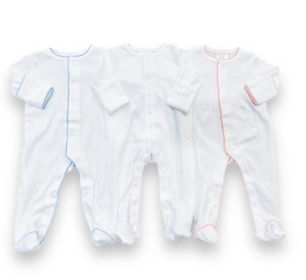 Footies - Picot Trim