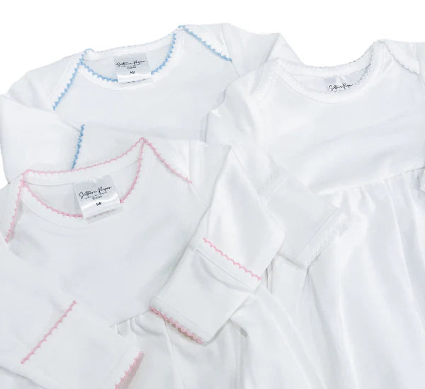 Gowns - Picot Trim