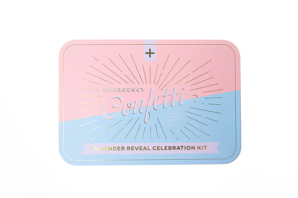 Emergency Confetti Gender Reveal Celebration kit