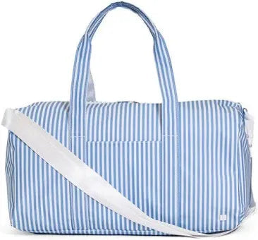Pimlico Stripe Chambray TSA Grand Duffel Bag