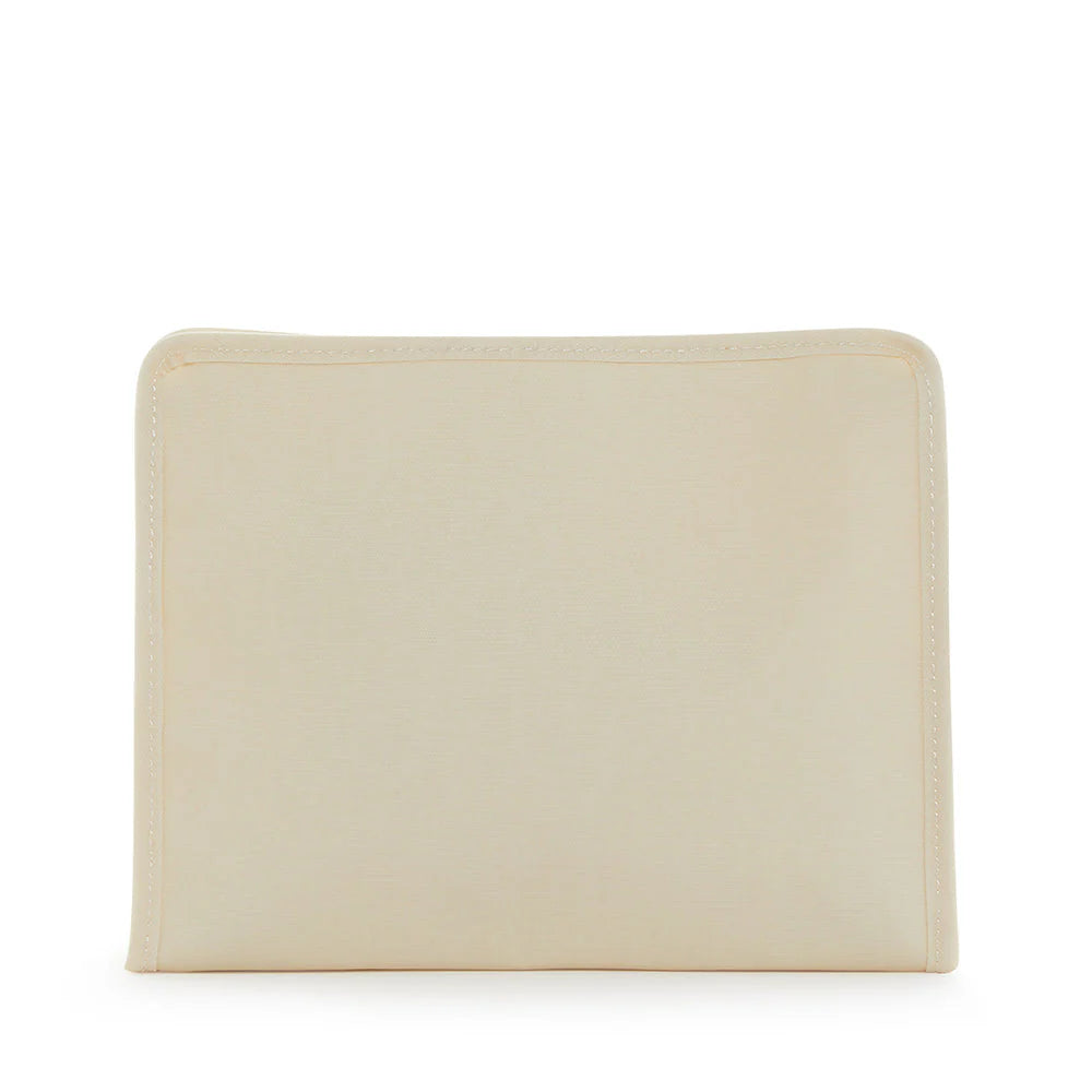 Large Roadie Natural Zip Pouch