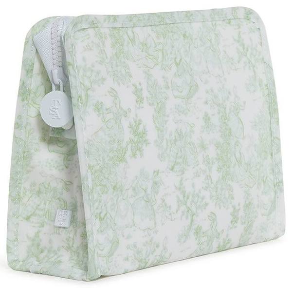 Large Roadie Bunny Toile Zip Pouch