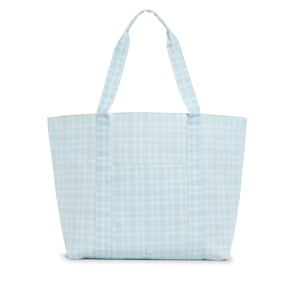 Jumbo Tote Pimlico Plaid Blue
