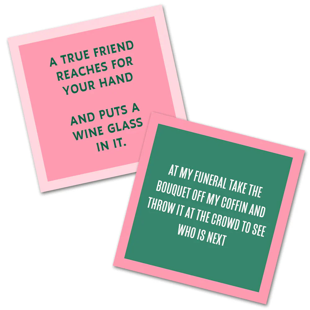 A True Friend - Double The Fun Cocktail Napkins