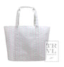 Jumbo Tote X-Large Ribbon Floral Pink
